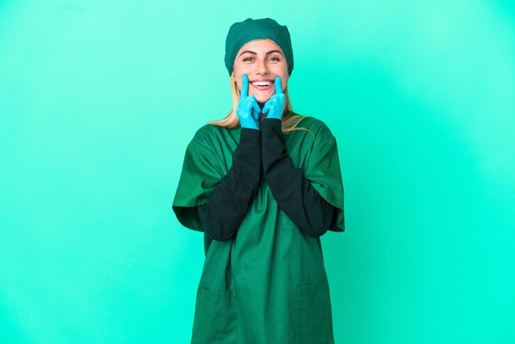 لباس پرستاری پارچه مرغوب و دوخت بی نظیر